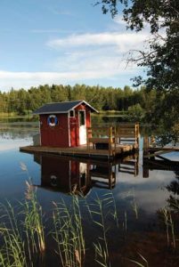 Sauna Scene Image